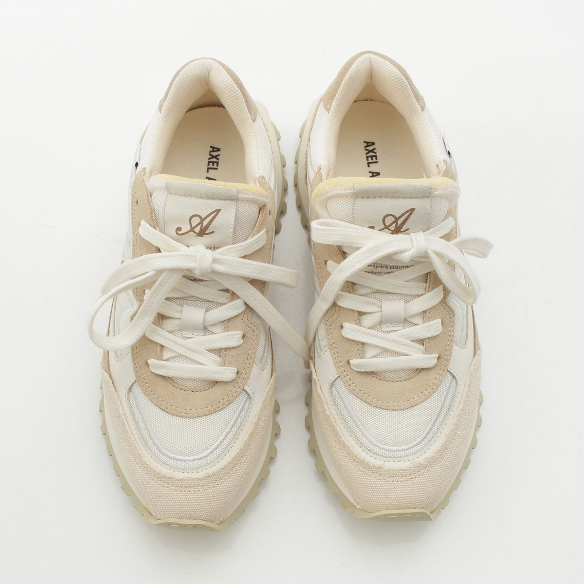 Axel Arigato Platform Low-Top Sonar sneakers F0557006 White beige EU39