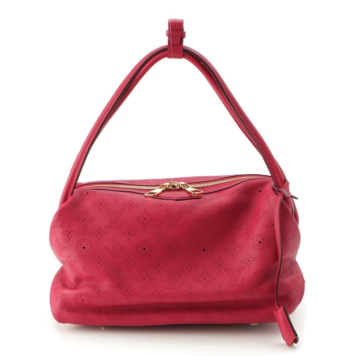 LOUIS VUITTON Mahina Galatea PM Calf leather Tote Bag M93813 Red