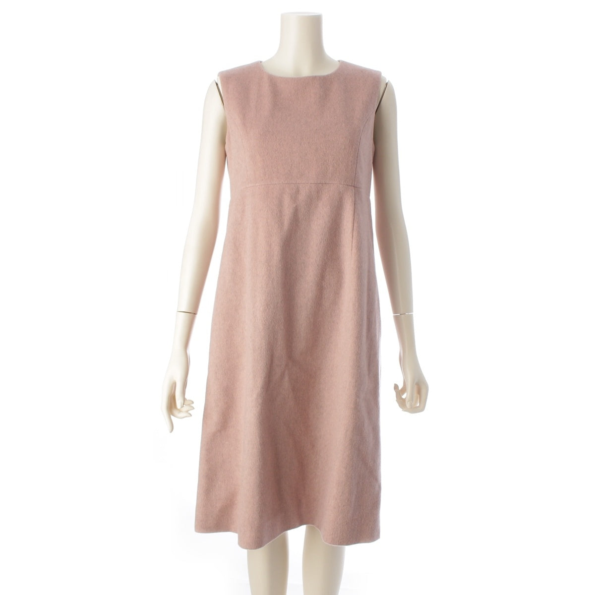 FOXEY CHARLOTTE cashmere No sleeve one piece dress 42357 pink 38