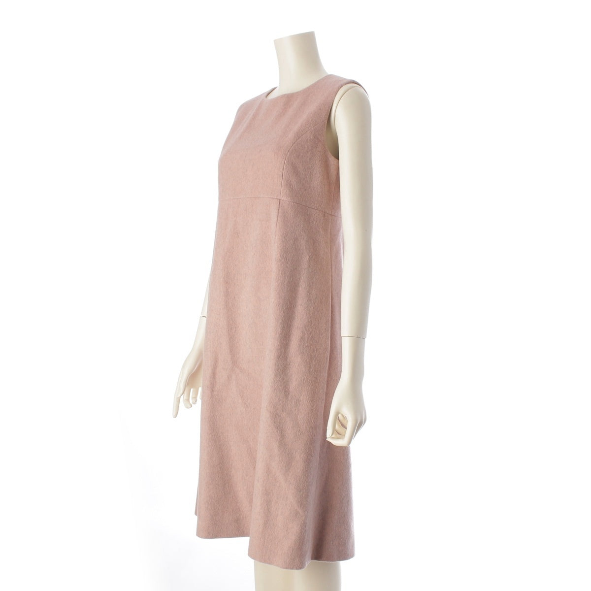 FOXEY CHARLOTTE cashmere No sleeve one piece dress 42357 pink 38