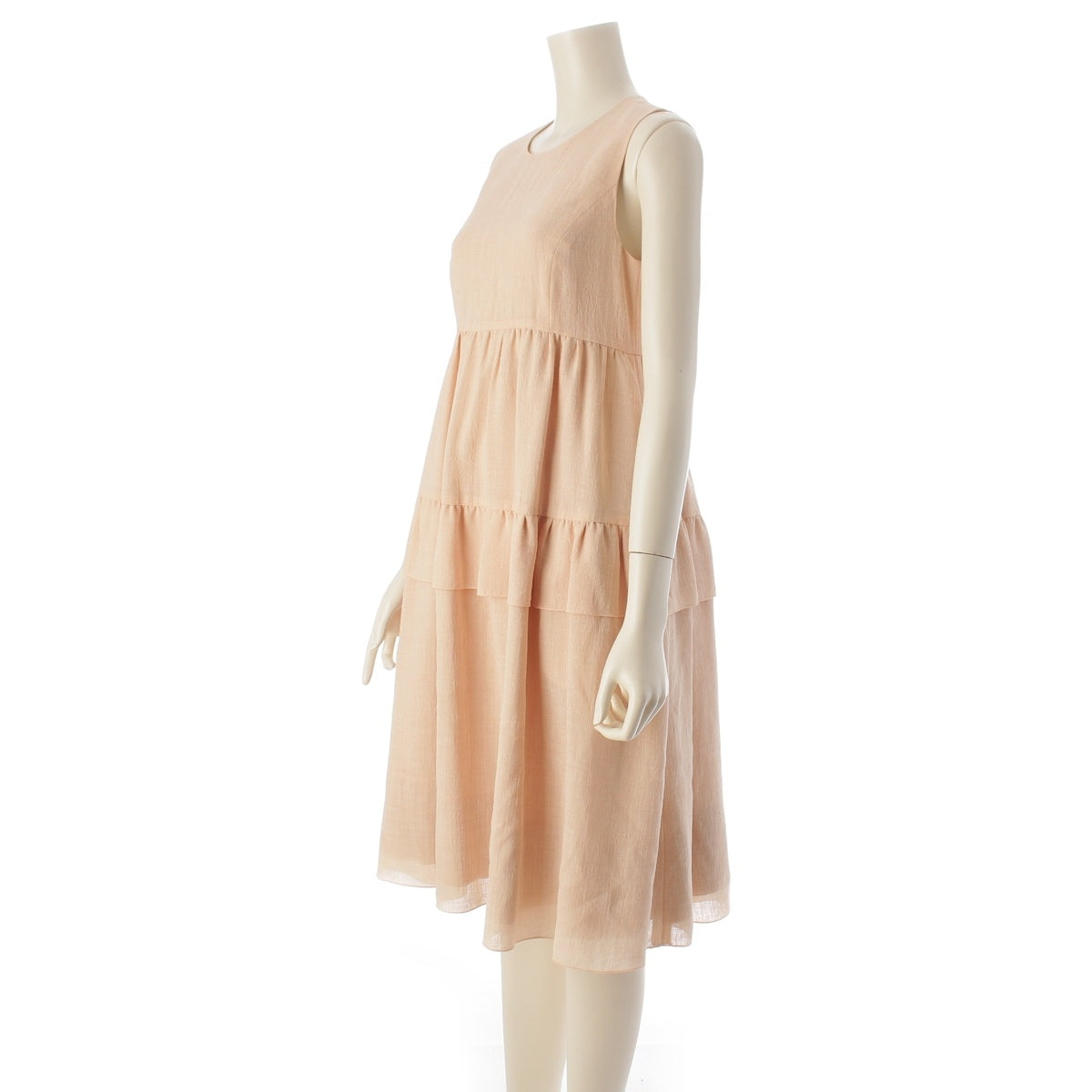 DAISY LIN for FOXEY Wobbly Sleeveless one piece 36154 beige 38