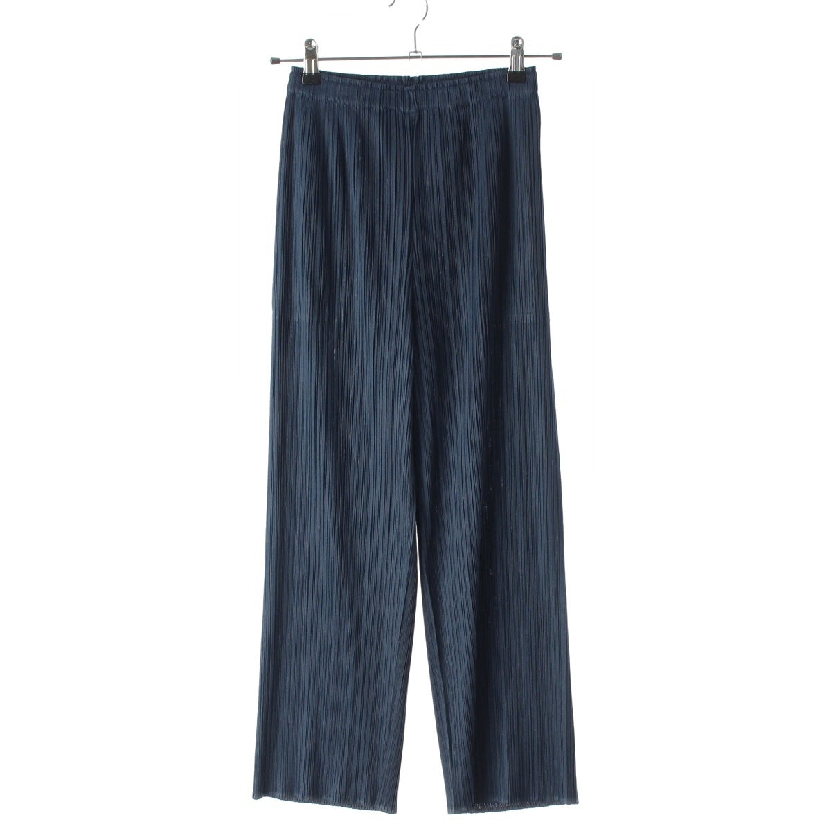 PLEATS PLEASE ISSEY Wide Straight Pants Bottoms PP51JF144 dark blue 3