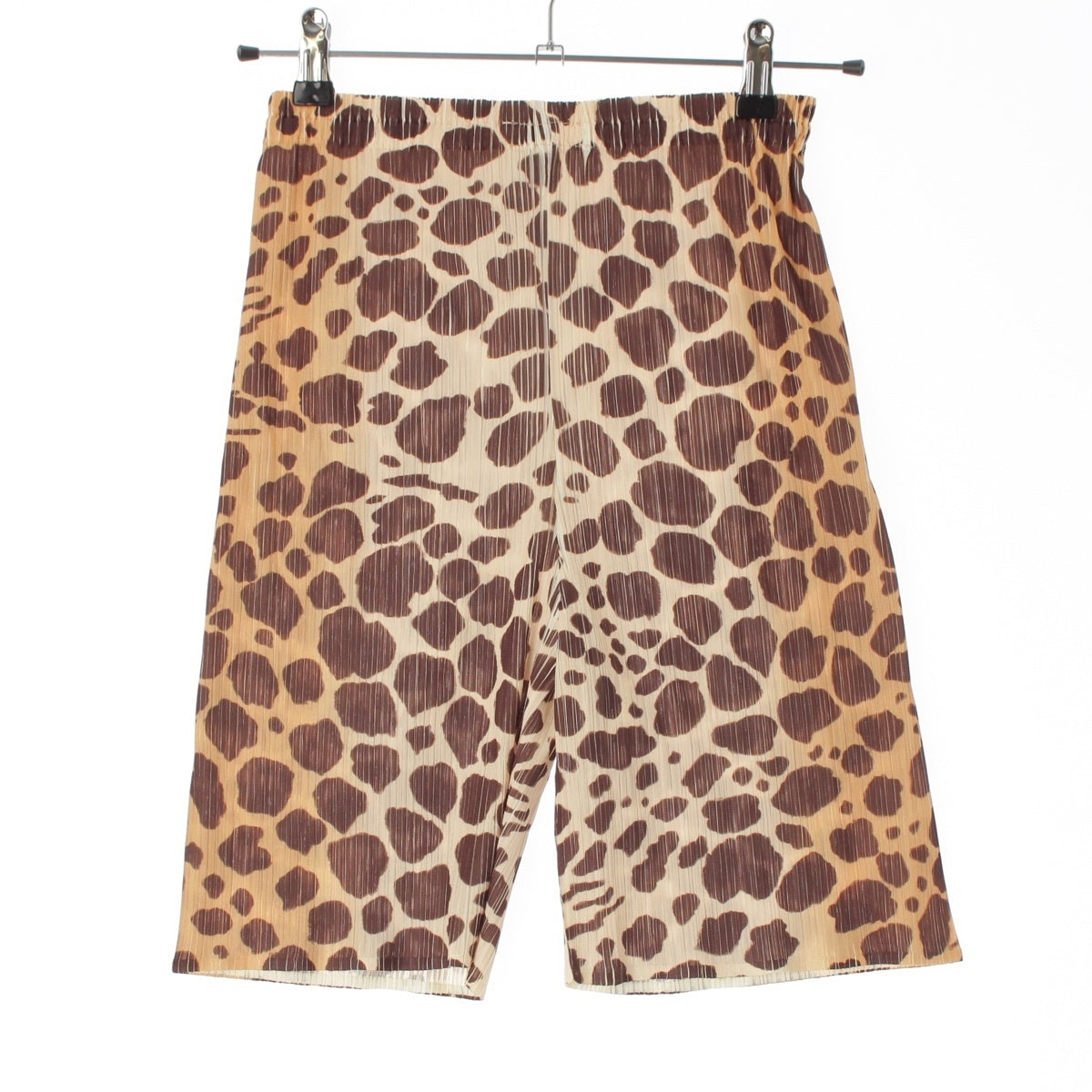 PLEATS PLEASE ISSEY Animal Giraffe Pattern Gradient Shorts Bottoms PP62-JF510 multicolor 3