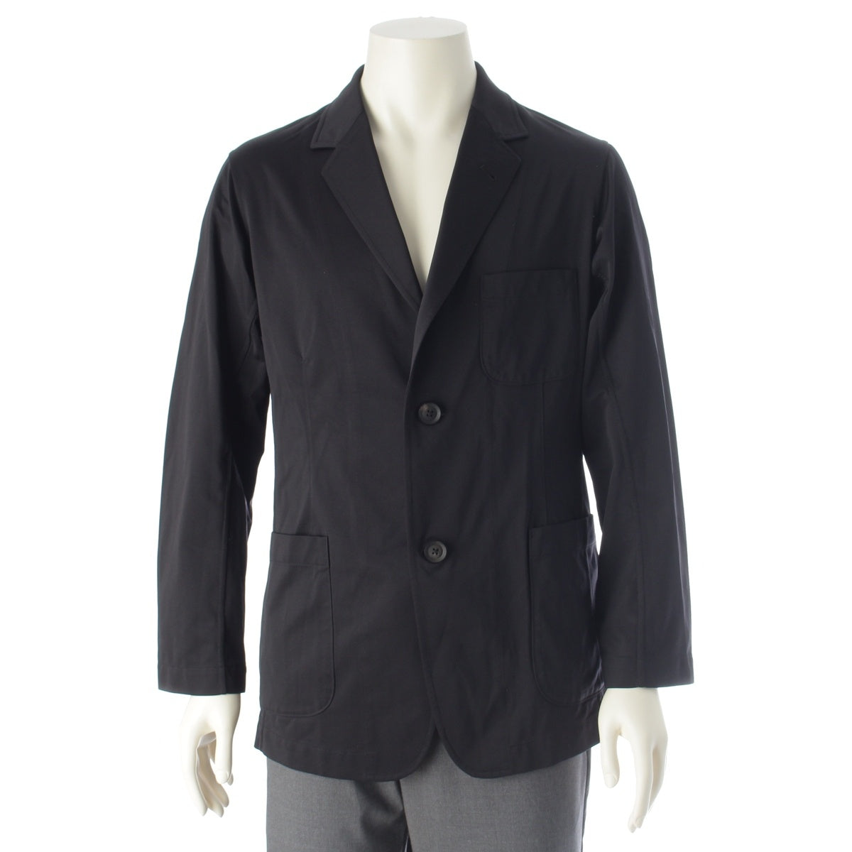 Yohji Yamamoto POUR HOMME INDUSTYLE TOKYO wool jersey tailored jacket HH-J51-901 black