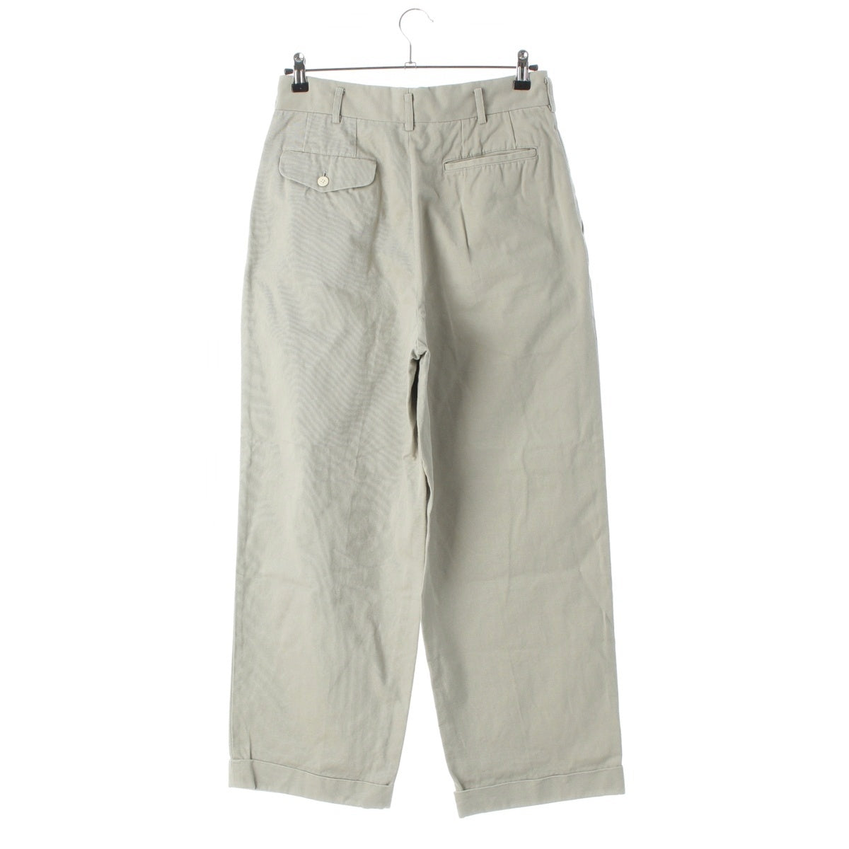 COMME des GARCONS HOMME Tanaka Homme 2-Pleat Wide Tapered Jeans Pants Bottoms HP-02037S Beige S