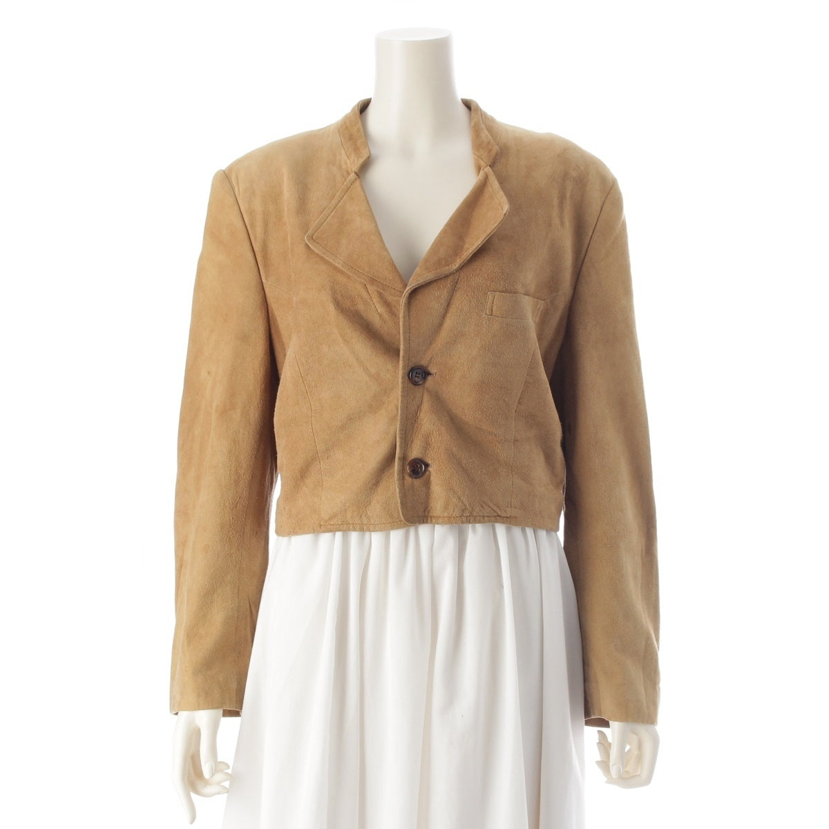 COMME des GARCONS Aoyama Original Short-Length Jacket Blouson KL-95101M beige M