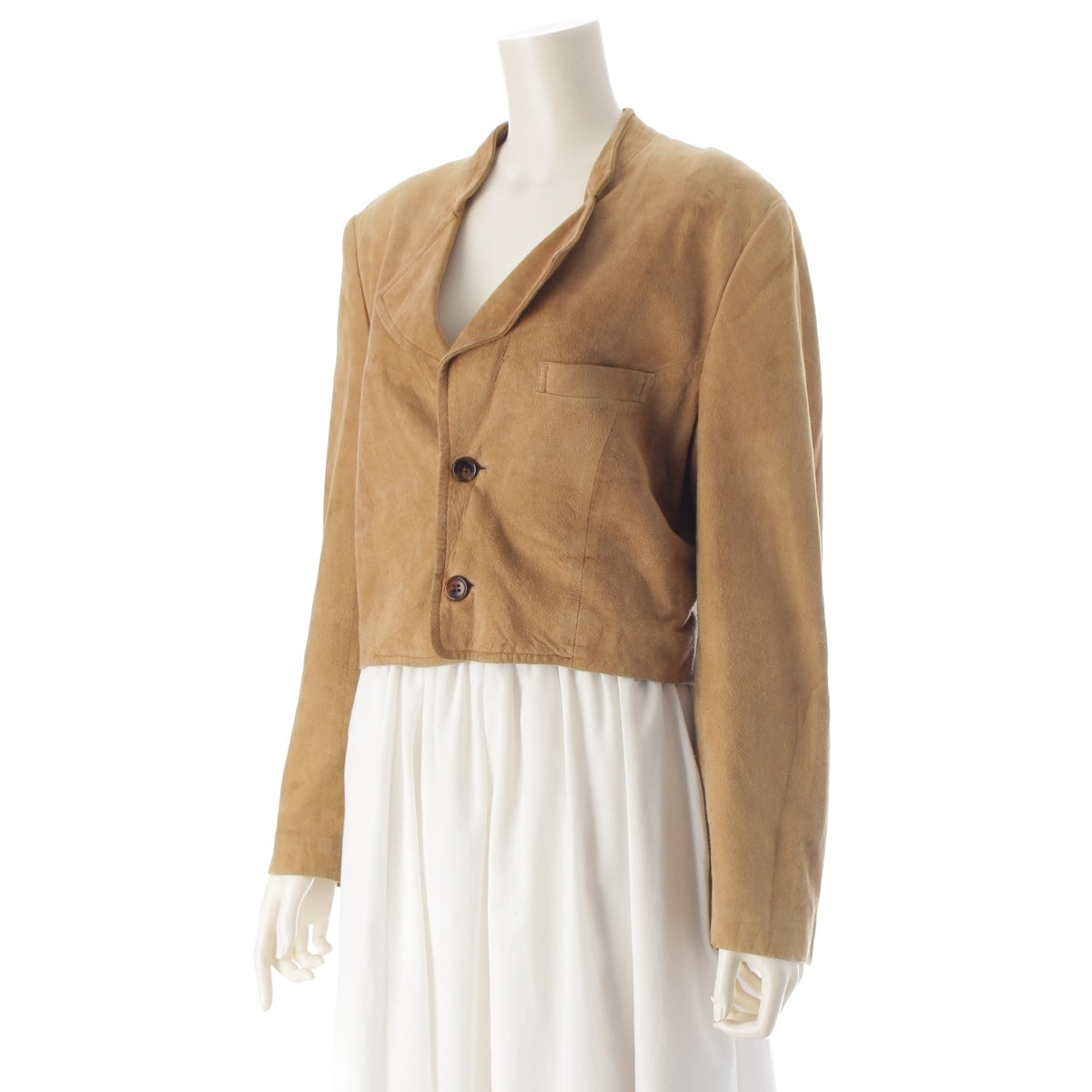 COMME des GARCONS Aoyama Original Short-Length Jacket Blouson KL-95101M beige M