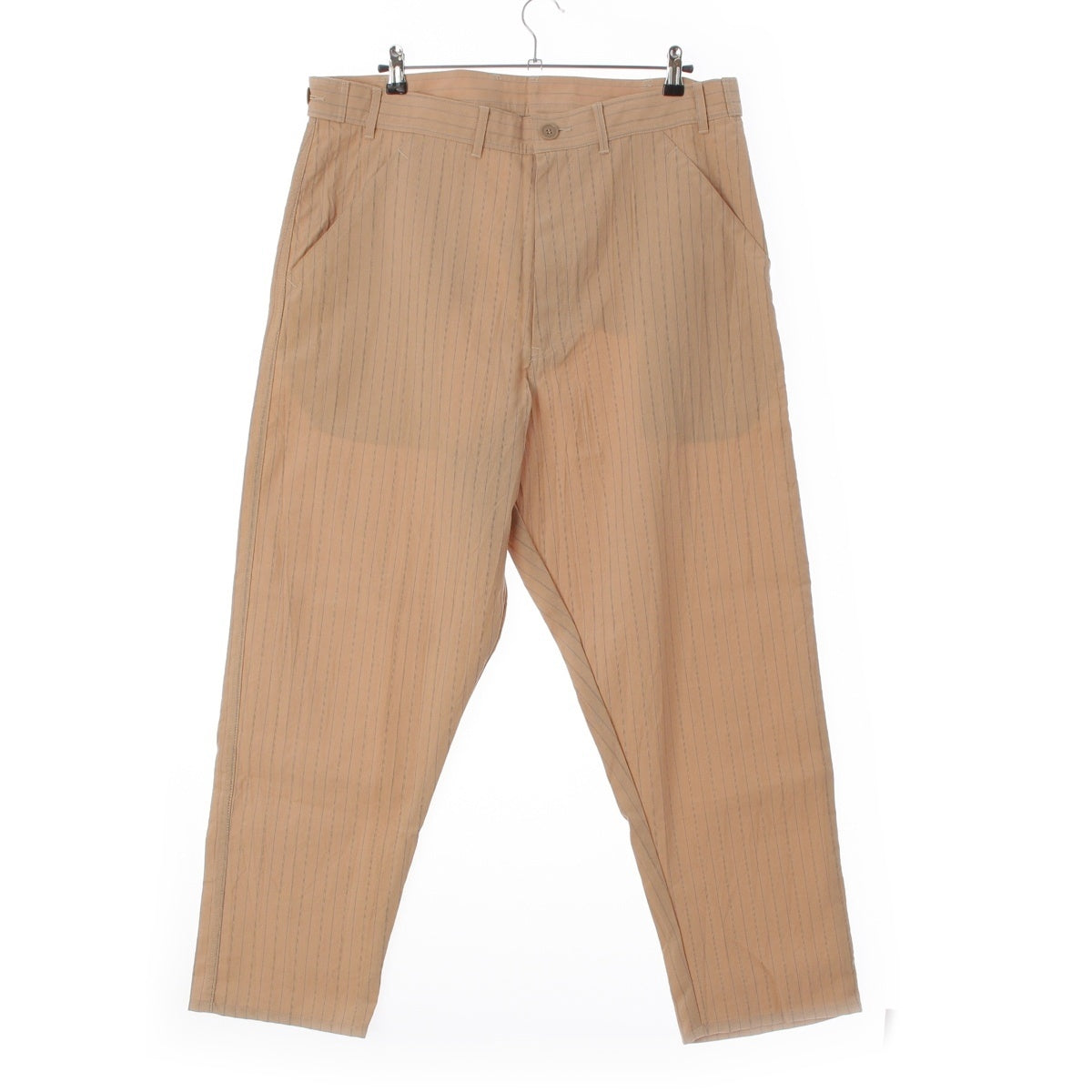 COMME des GARCONS wool Striped wide tapered pants Pants Bottoms GP-04003S beige S