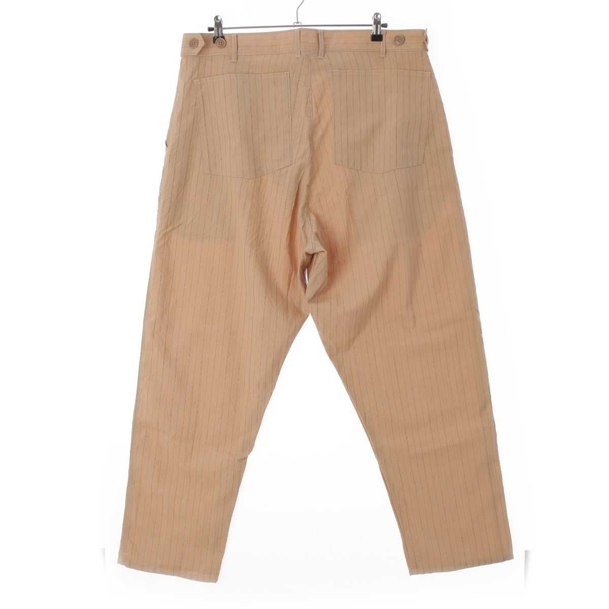 COMME des GARCONS wool Striped wide tapered pants Pants Bottoms GP-04003S beige S