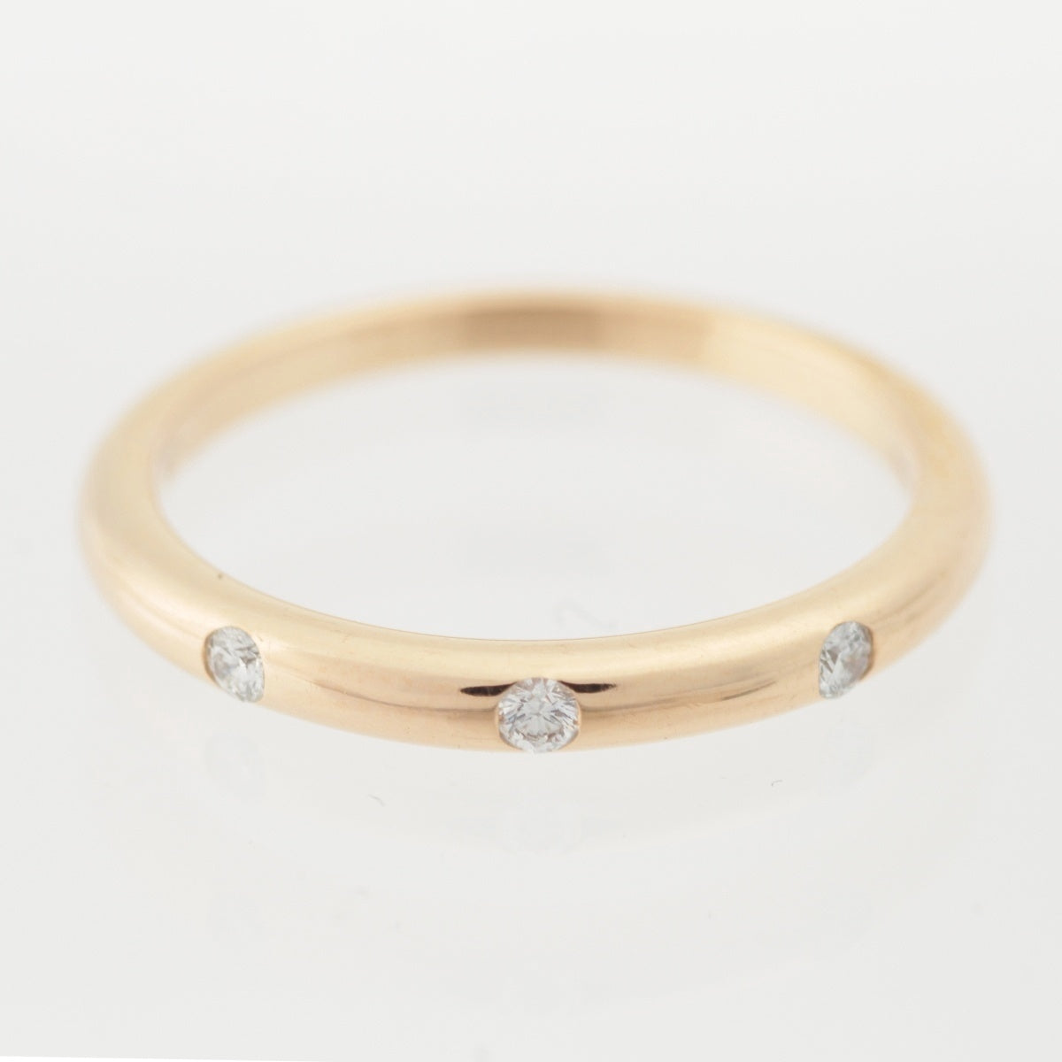 BVLGARI K18 Au750 Feddie 3P Diamond Ring ring jewelry gold 11 2.5g