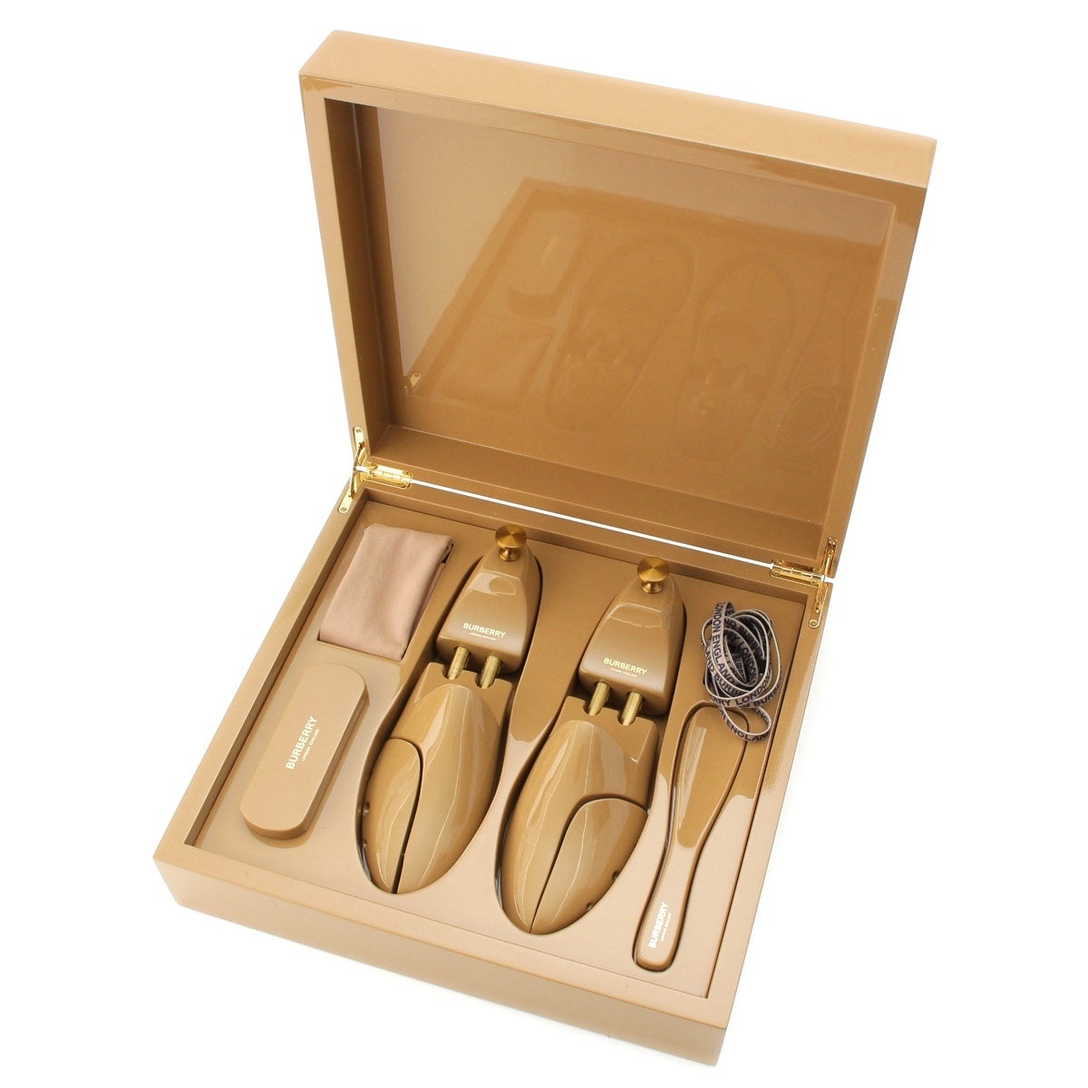 BURBERRY Shoe care set, shoe trees, shoehorn Miscellaneous goods beige