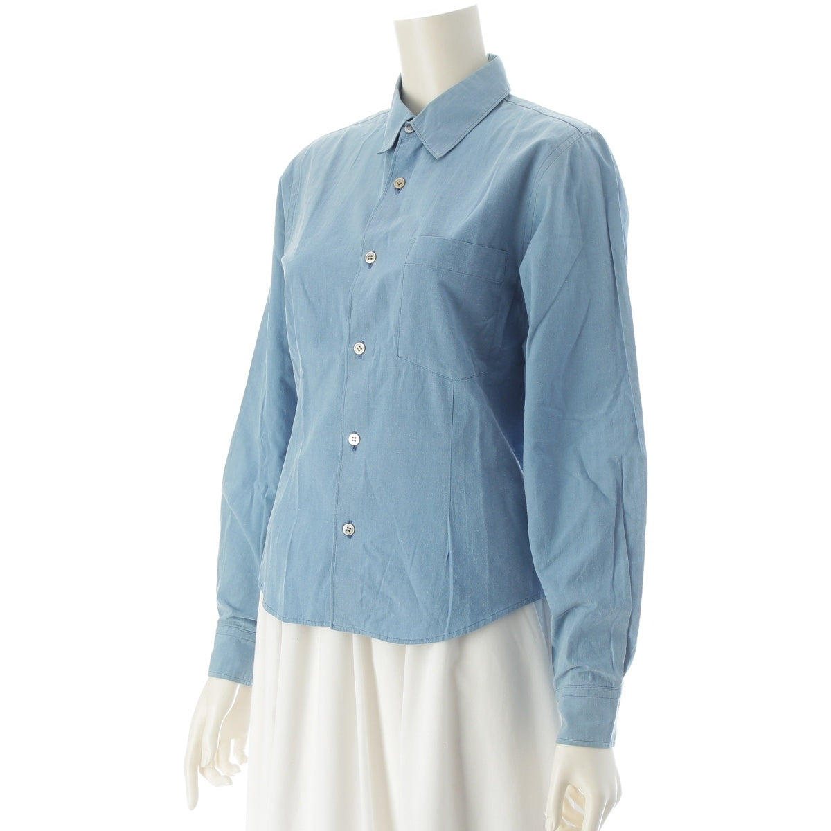 COMME des GARCONS Indigo Long sleeve shirt blouse tops Indigo