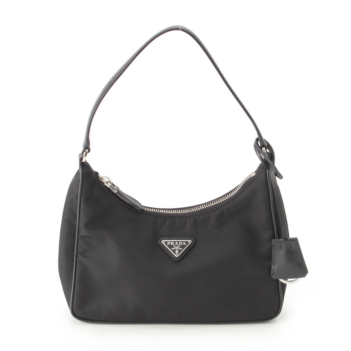 PRADA Re-Edition Nylon x leather Tessuto Hand Shoulder Bag 1NE204 black