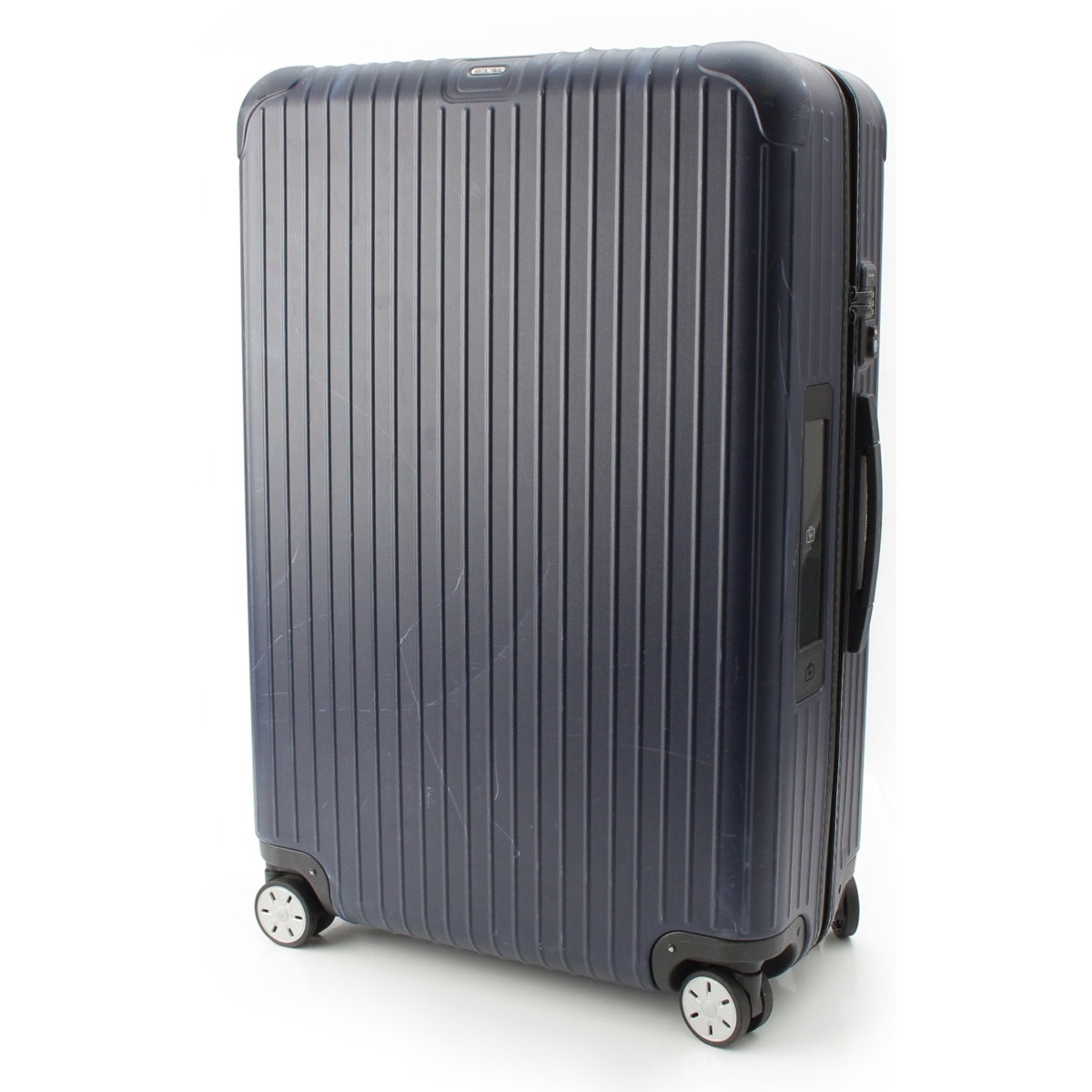 RIMOWA Salsa Electronic tag 4-wheel carry case suitcase 811.77.39.5 Navy 97L