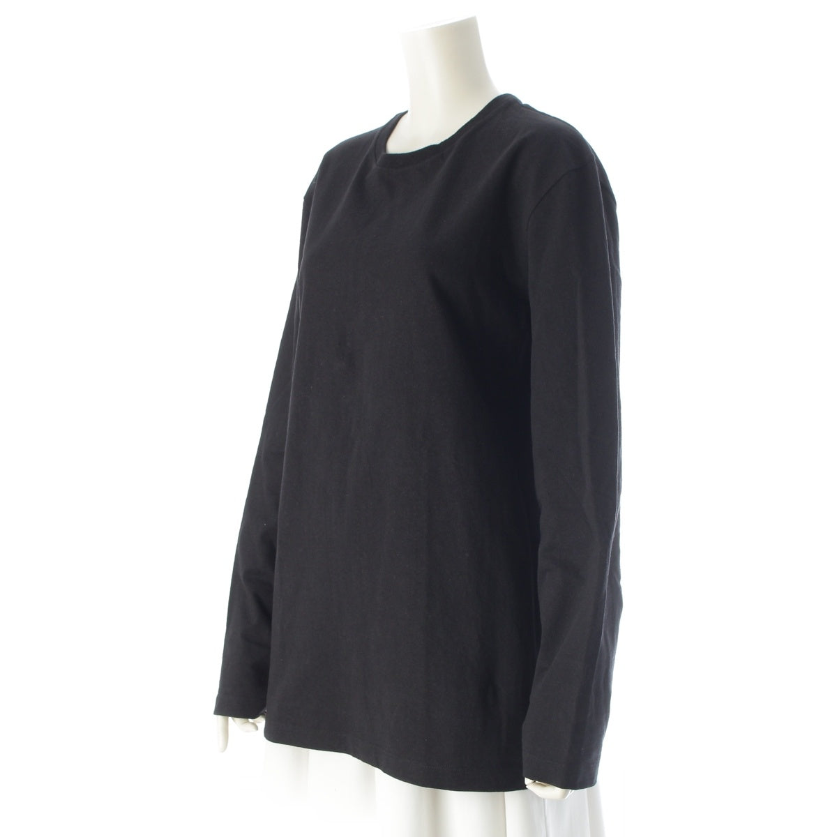 THE ROW LEON L/S T-SHIRT Long-sleeved T-shirt, crew neck Cut 189 K713 black L