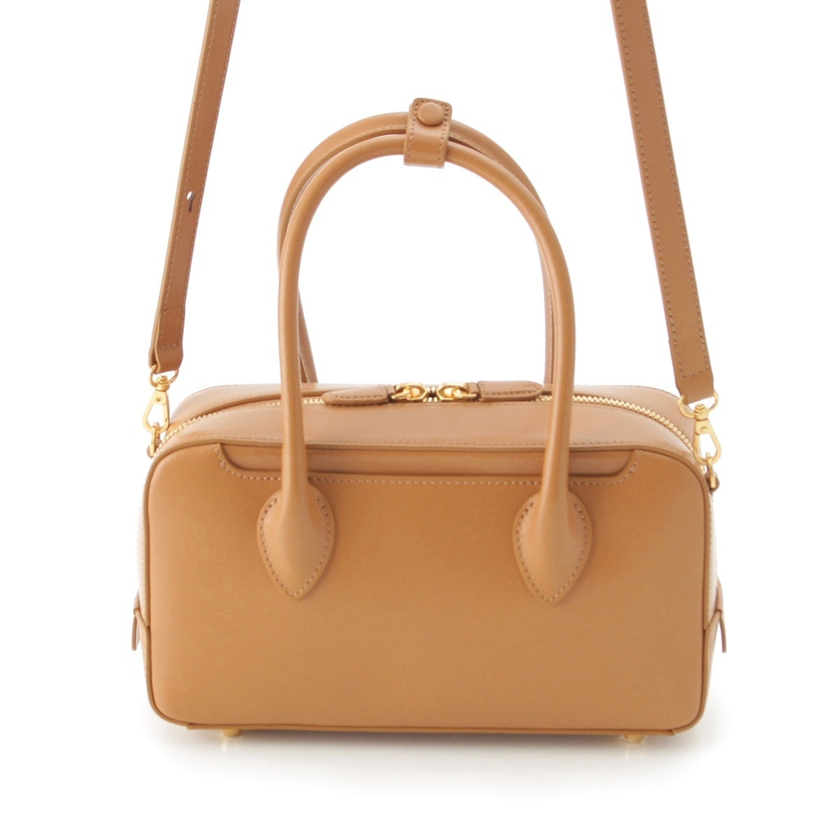 Dumériel BOWLING BAG MEDIUM Bowling Bag Medium Handbag Soft Brown