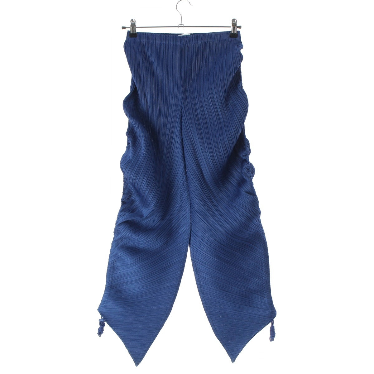 PLEATS PLEASE ISSEY polyester Deformed drawstring Pants PP13-JF811 blue 3