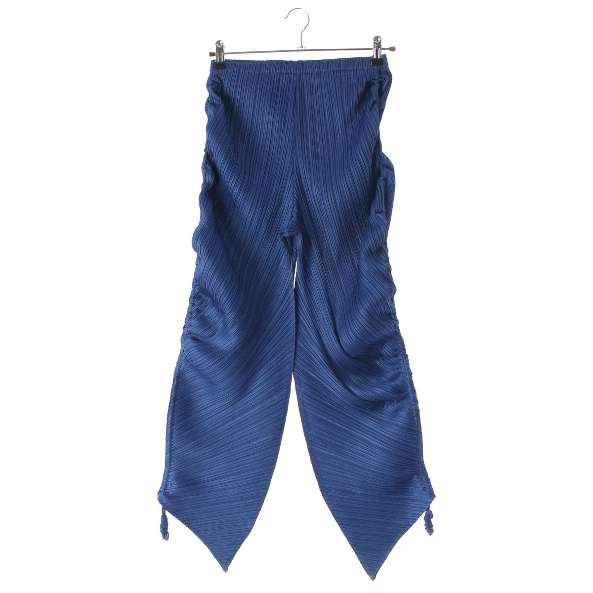 PLEATS PLEASE ISSEY polyester Deformed drawstring Pants PP13-JF811 blue 3