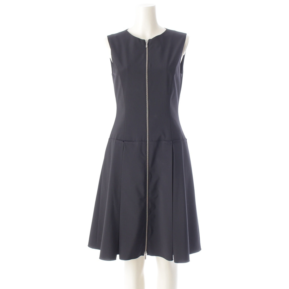 FOXEY NEW YORK Sleeveless Zip-up one piece 38337 Midnight blue 38