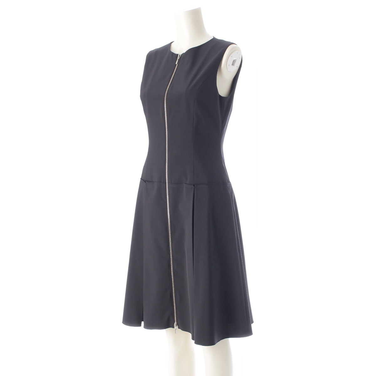 FOXEY NEW YORK Sleeveless Zip-up one piece 38337 Midnight blue 38