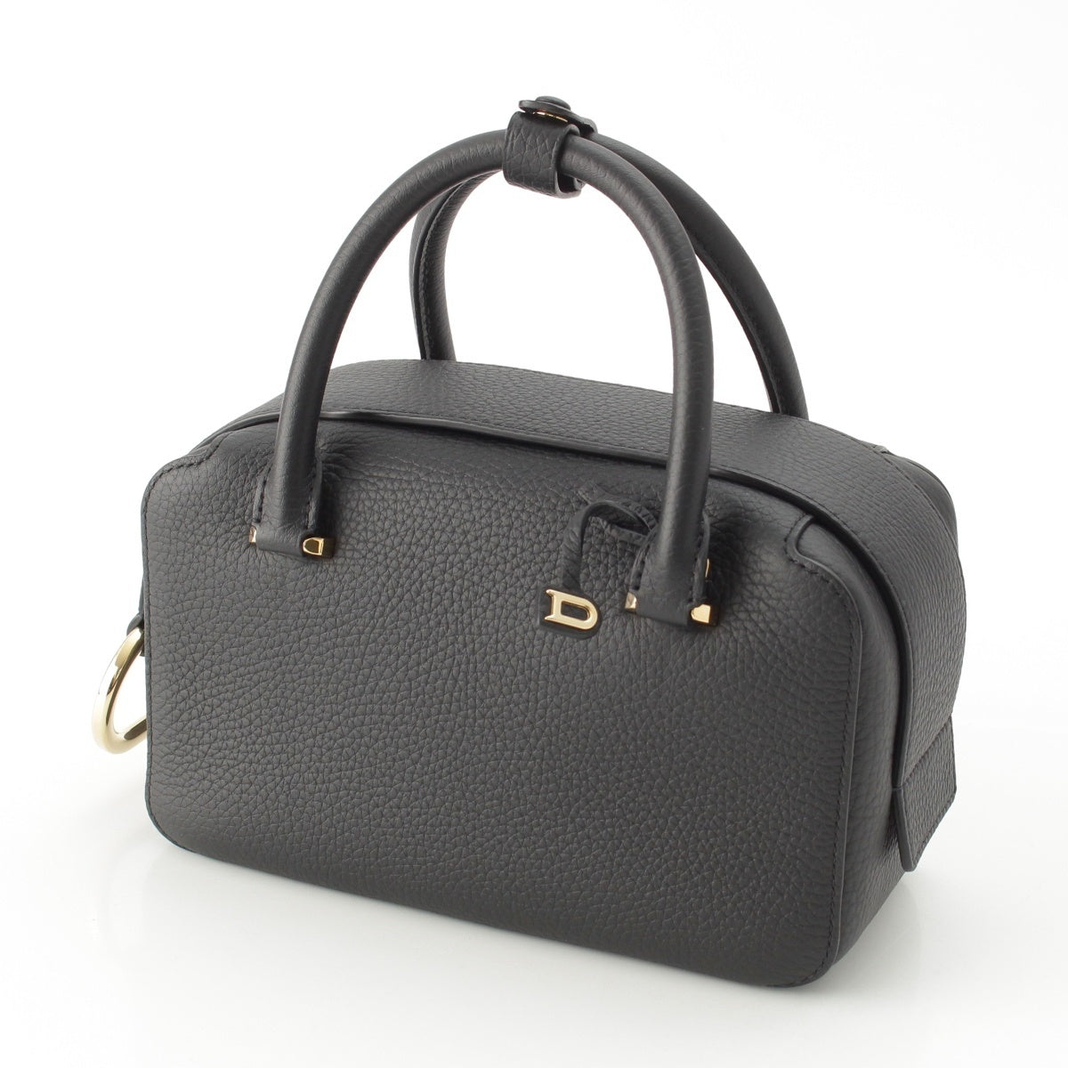 Delvaux Cool box mini 2WAY Shoulder Handbag AA0670AQY099ZDO black