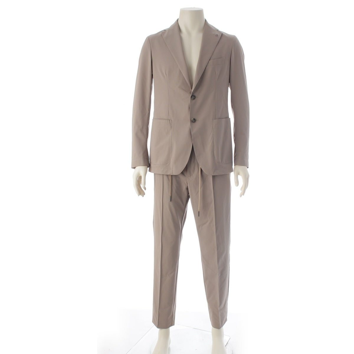 TAGLIATORE Nylon Pants setup Single jacket and bottoms G-DAKAR22K / P-NEWMAN beige 46