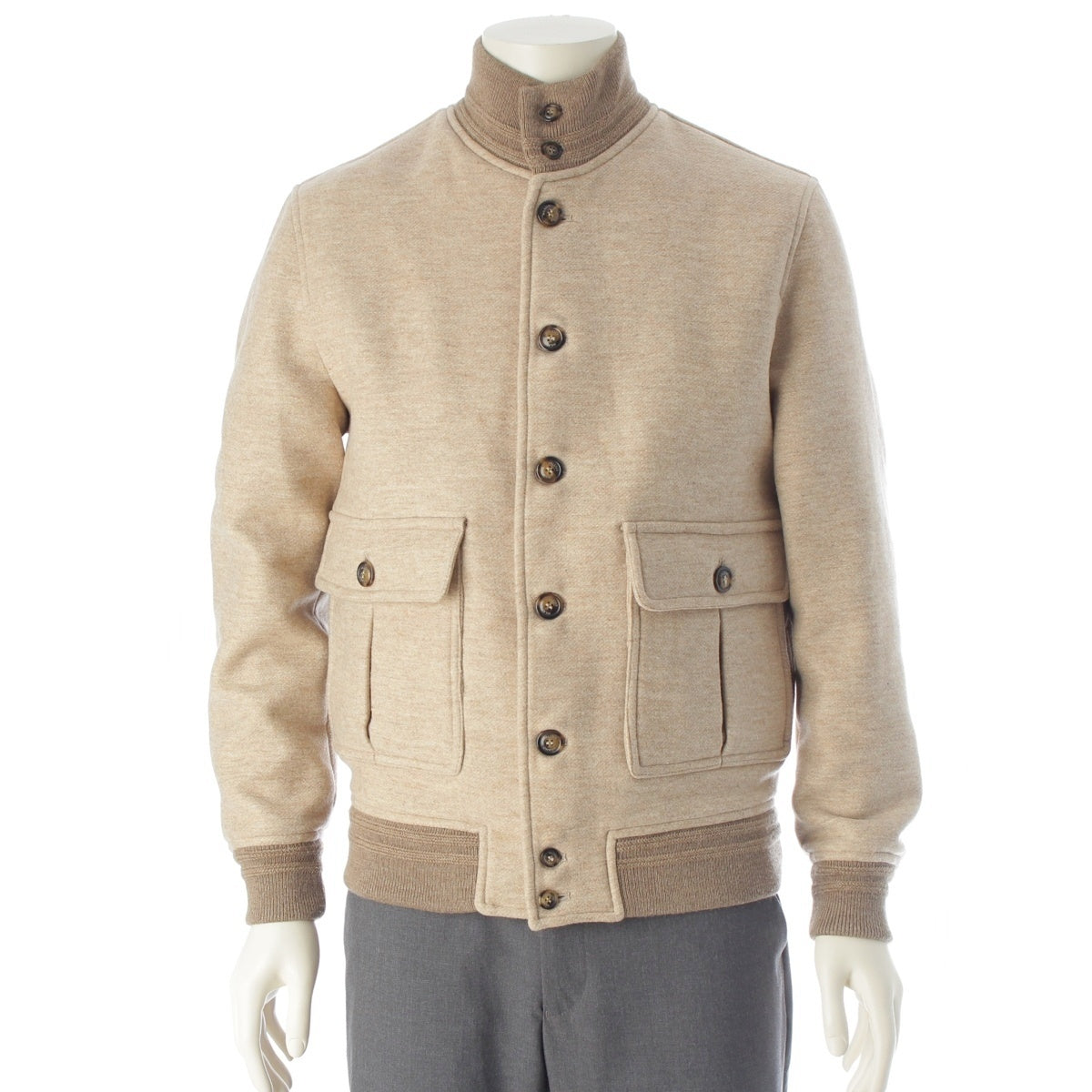 VALSTER Valstarino wool Blouson Jacket 23775 beige 46