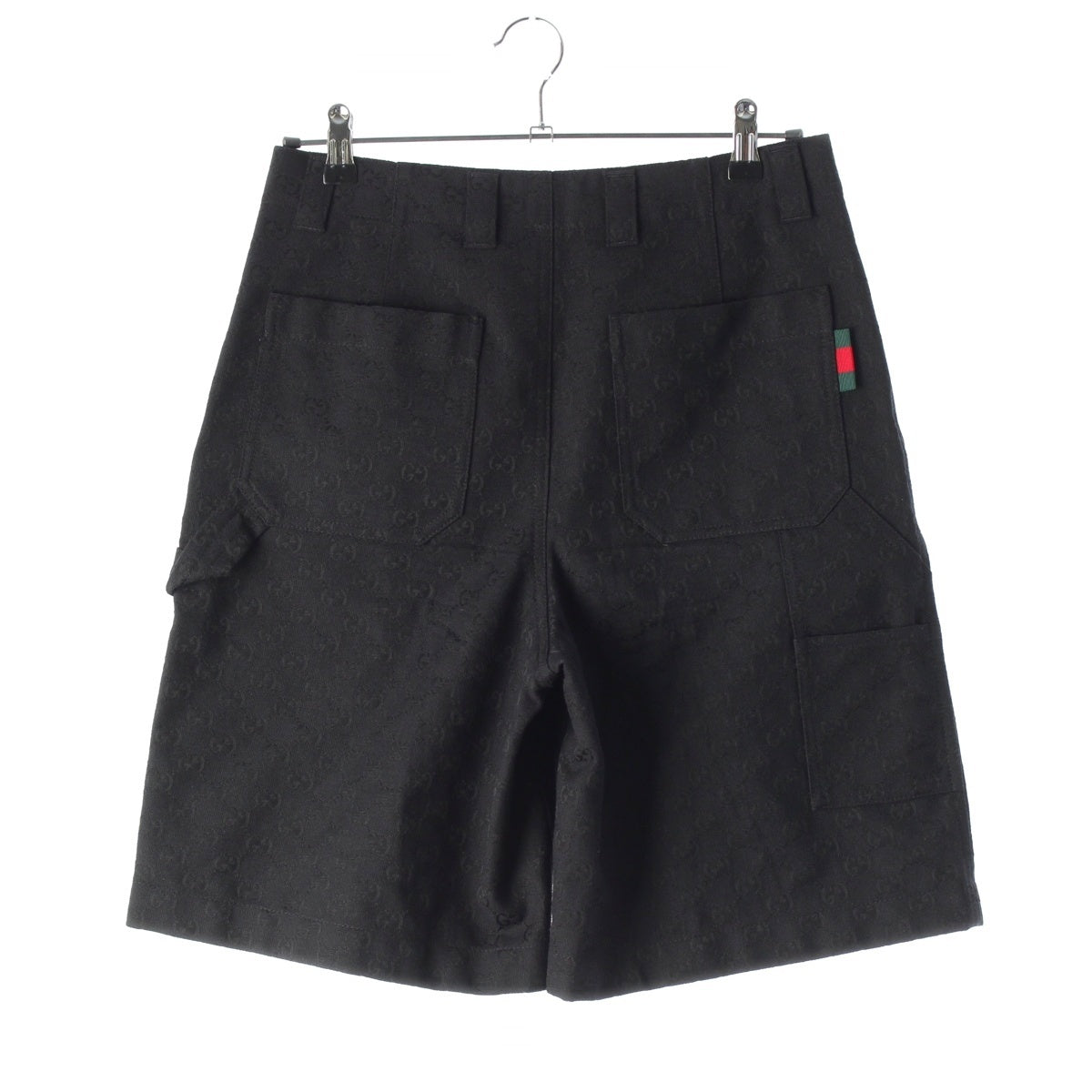 GUCCI GG Jacquard Painter shorts Pants Bottoms 791566 black 44