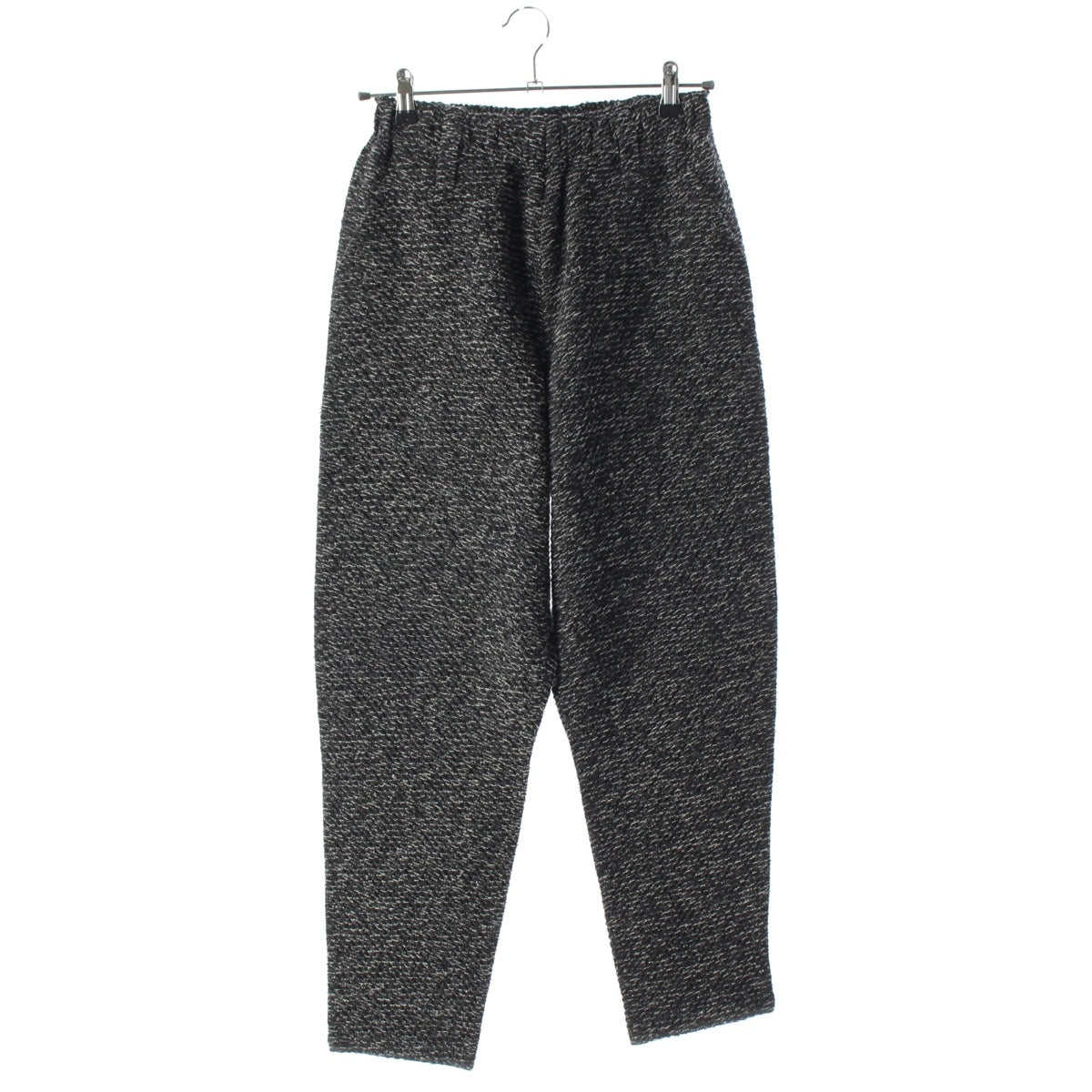 ISSEY MIYAKE Wool blend Pleated Wide Tapered Pants Bottoms IM43FF134 Heather gray 2