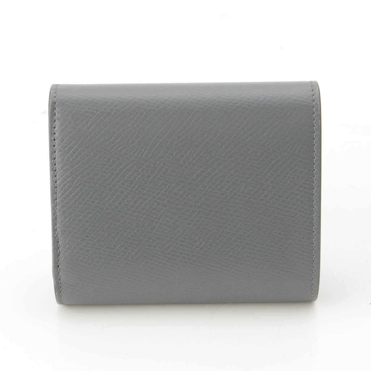 CELINE Small trifold leather Compact wallet Bifold Wallet gray