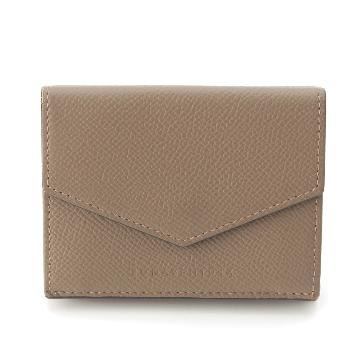 BONAVENTURA small compact wallet Tri-fold wallet beige