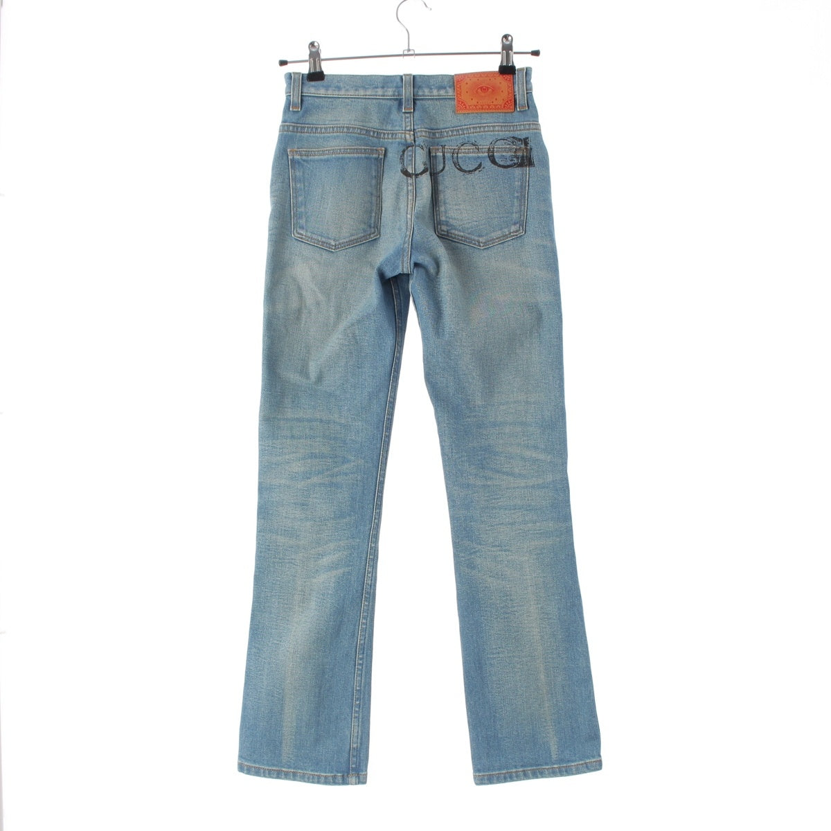 GUCCI Back logo skinny jeans Denim pants Bottoms 502800 blue 22