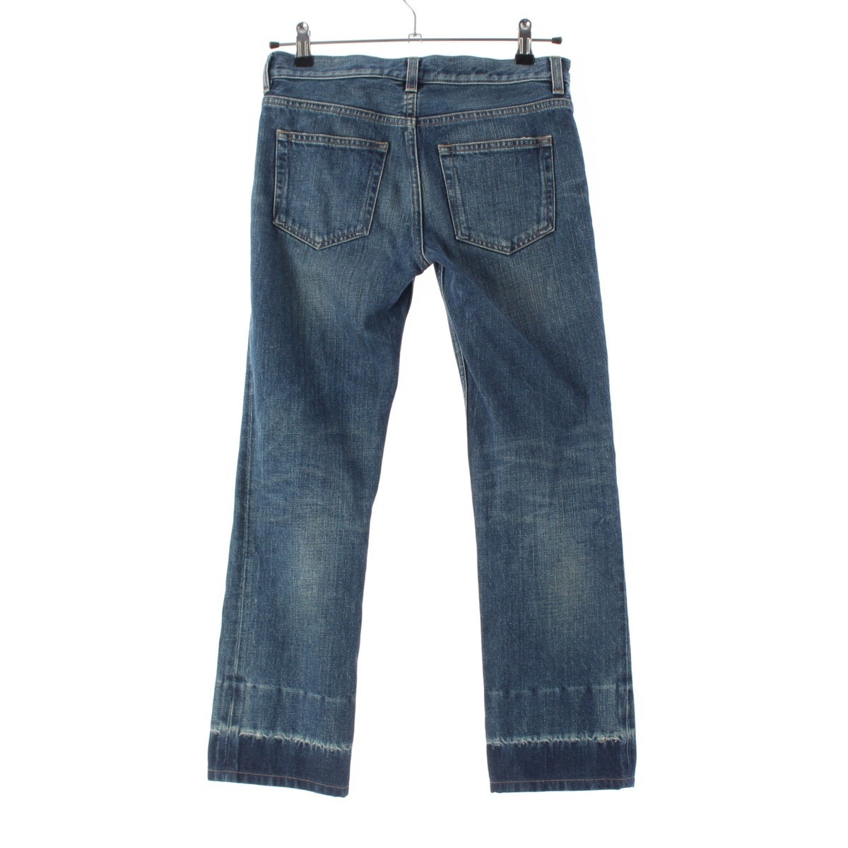 CELINE Lion Futon Skinny Denim pants Bottoms 2 1B91 Blue 34