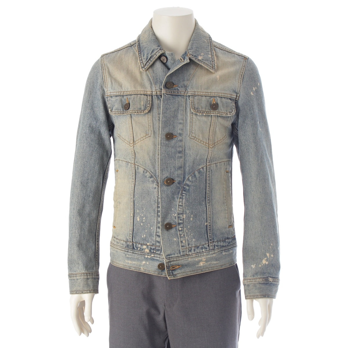 DOLCE&GABBANA Disney cotton Mickey Mouse Denim Jacket Indigo 46