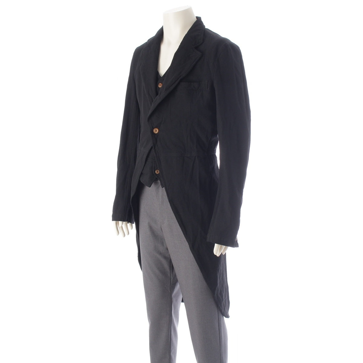 COMME des GARCONS HOMME PLUS Swallowtail jacket Jacket PF-J023 black M