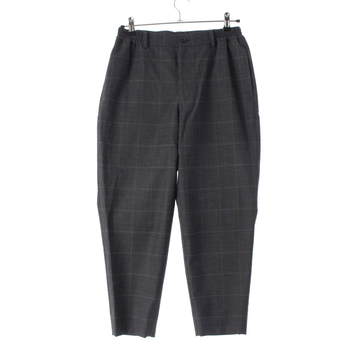 COMME des GARCONS Omdu wool Check Pattern Slacks Pants Bottoms DP-P031 gray XS