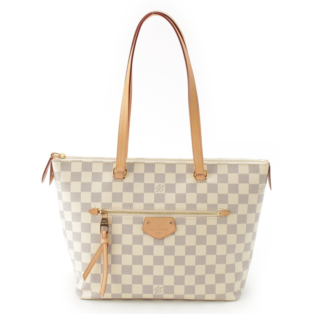 LOUIS VUITTON Damier Azur Iena PM Tote Bag N44039 white