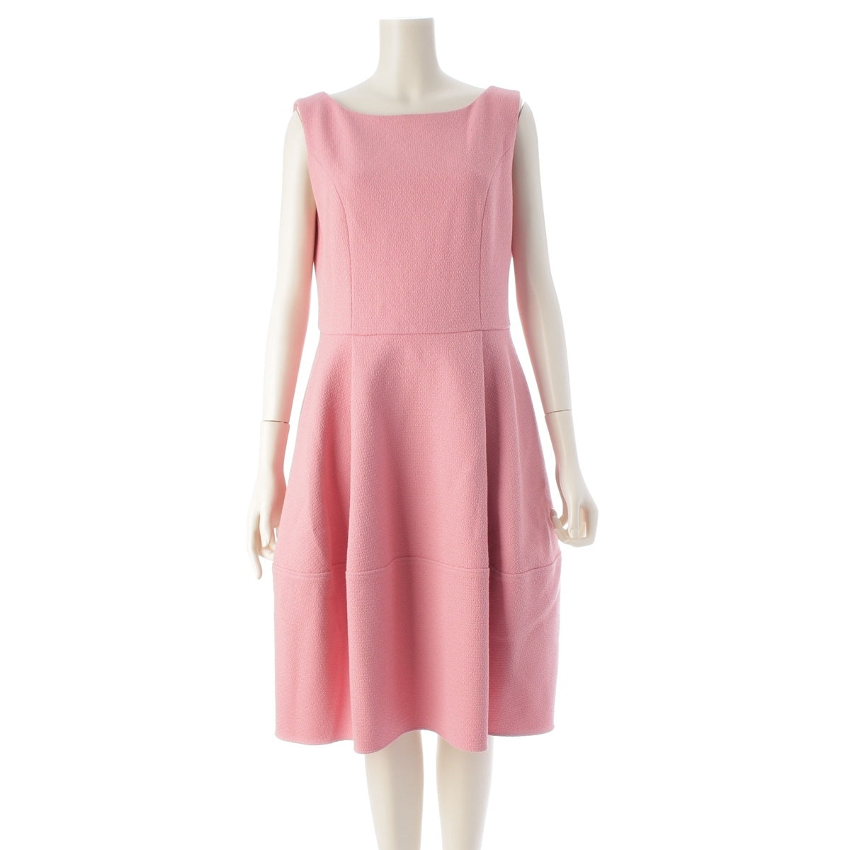 FOXEY NEW YORK BARON Baron Sleeveless Tweed one piece dress 44980 pink 42