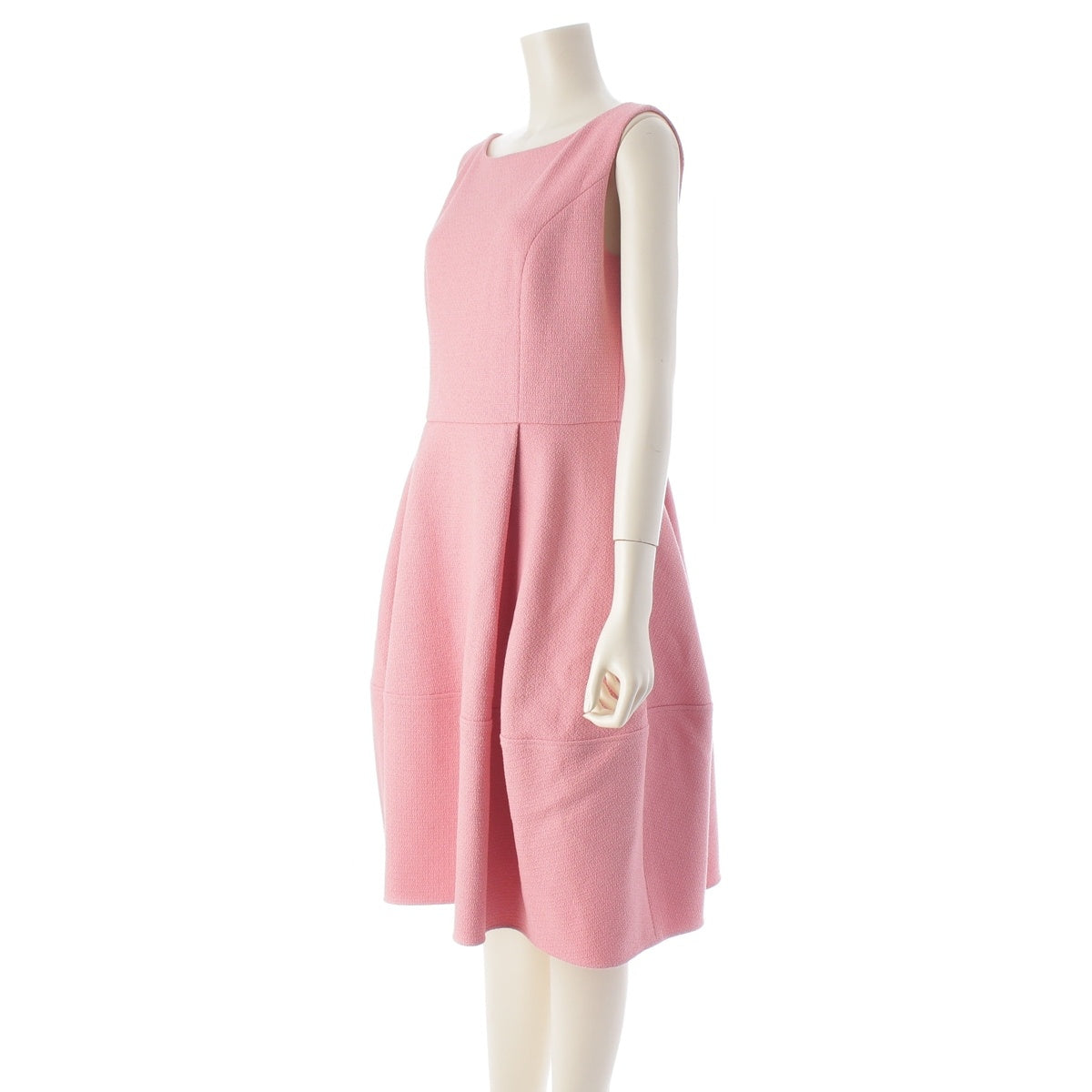FOXEY NEW YORK BARON Baron Sleeveless Tweed one piece dress 44980 pink 42