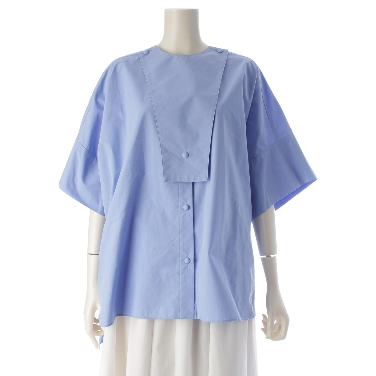 ADORE cotton fine blouse 531-3110604 blue 38