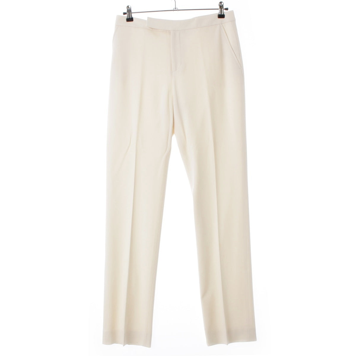 RALPH LAUREN Wool Silk Lining purple label Pants Ivory 4