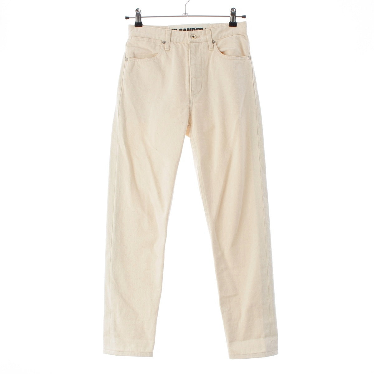 JIL SANDER+ Tapered fit Denim pants Bottoms off white 25