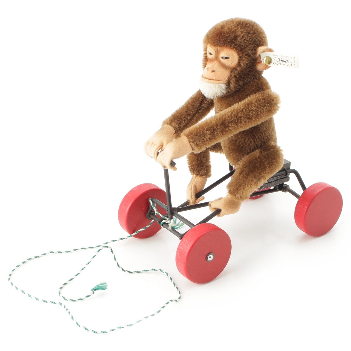 Steiff Museum Collection RECORD PETER - Peter Salle, the record seller Toys 02623 Brown red