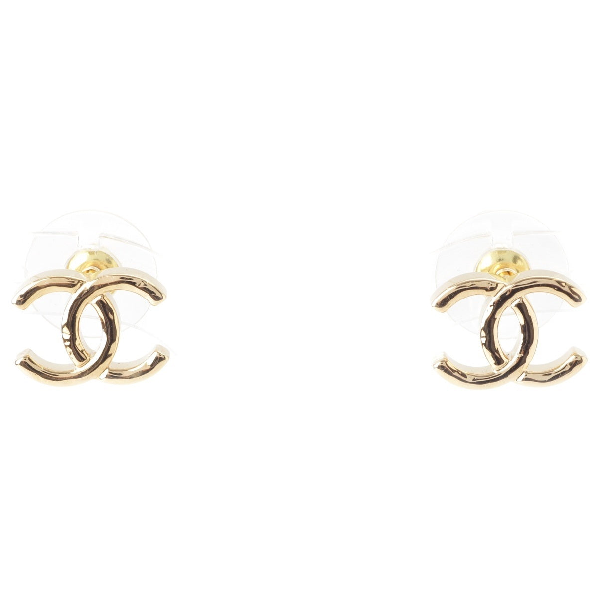 CHANEL COCO Mark Pierce Binaural Accessories gold