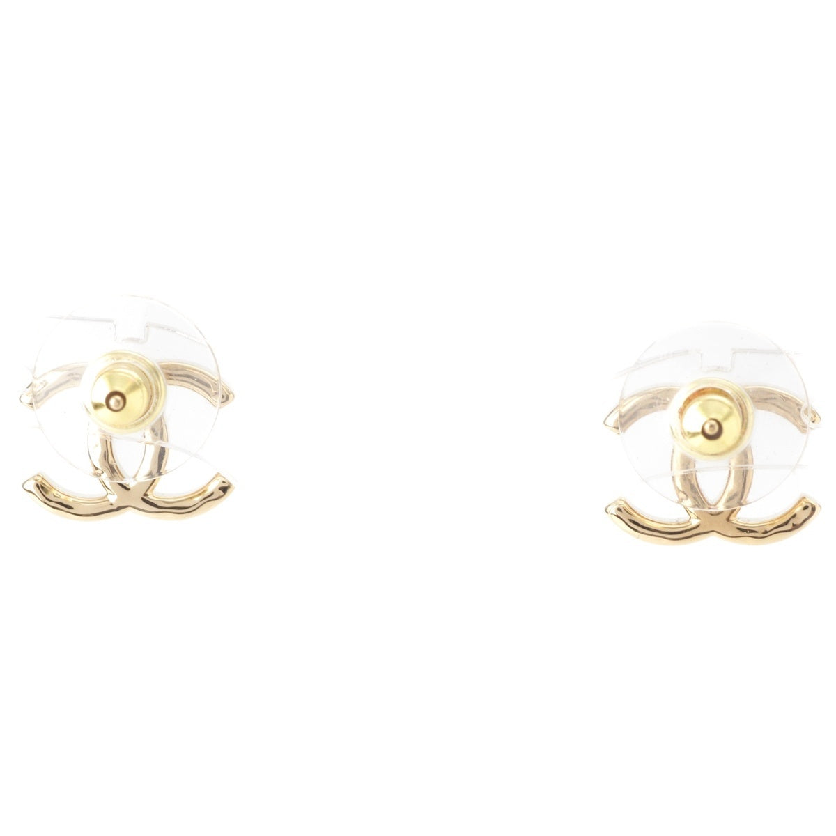 CHANEL COCO Mark Pierce Binaural Accessories gold