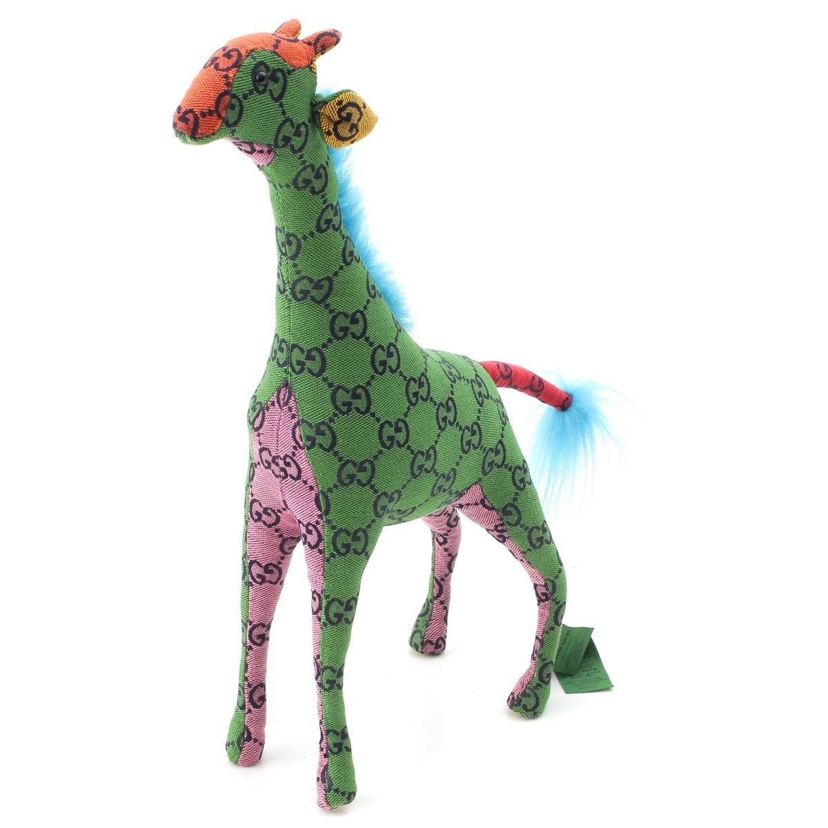 GUCCI Decorative Giraffe cotton Plush Doll Toys toys 670233 multicolor