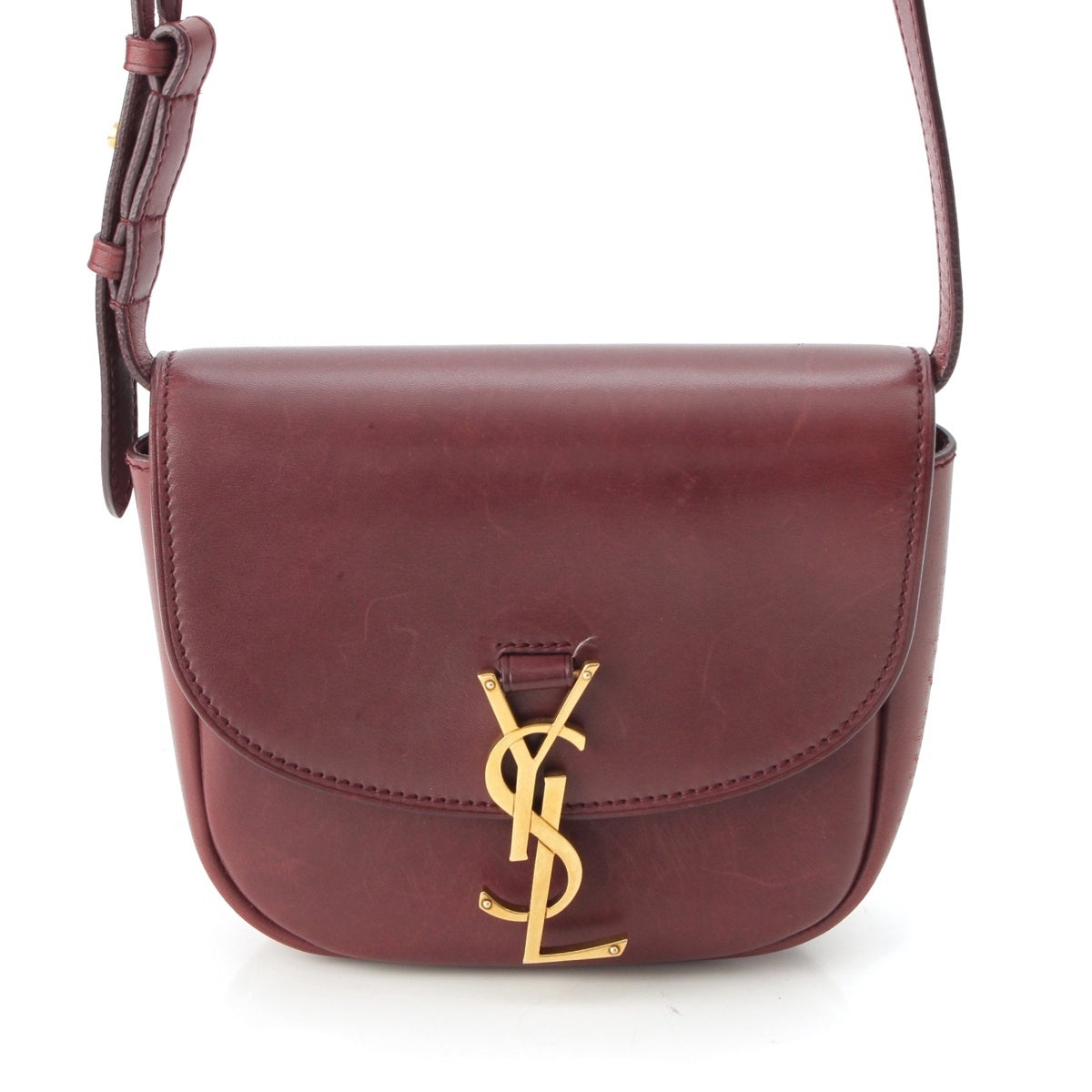 SAINT LAURENT PARIS Kaia leather Shoulder Bag 619740 Bordeaux