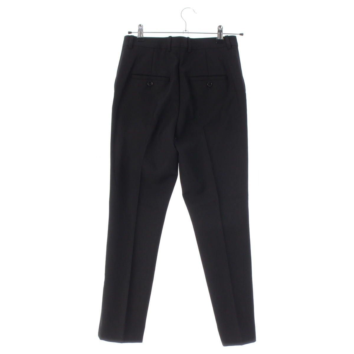 CELINE wool Side-stripe slacks (long) Pants 2P124120D black 36