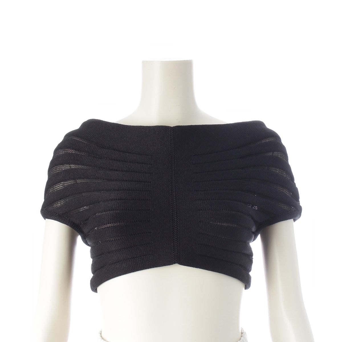 Alaia 3D Mesh Design tops AA9H11146M751 black 38