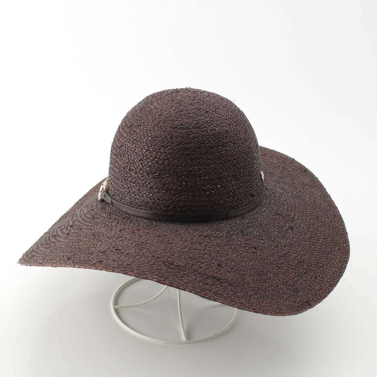 HELEN KAMINSKI Raffia charm hat Brown